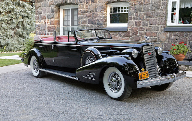 1934 Cadillac 452-D V-16 Convertible Sedan