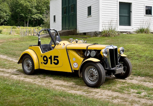 1952 MG TD Race Car