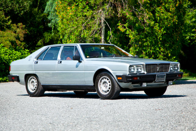 1987 Maserati Quattroporte III 4.9-Liter Saloon