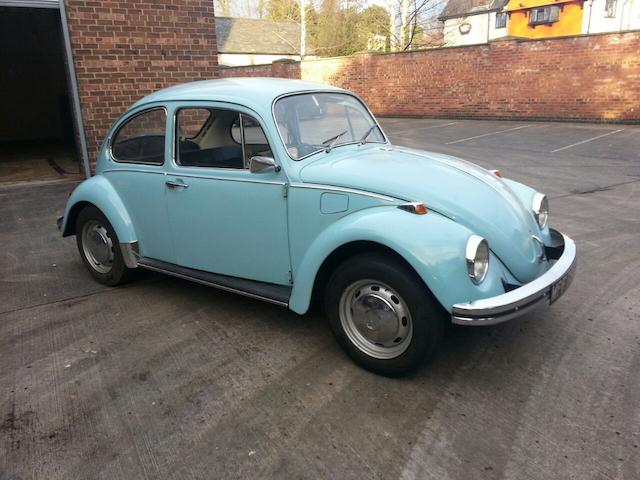 1972 Volkswagen 'Beetle' 1300 Saloon