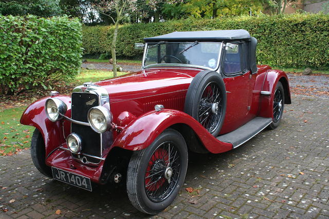 1934 Alvis 16.95hp Silver Eagle Tourer