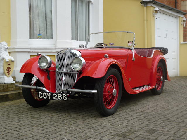 1937 BSA 10hp Scout Series 4 Tourer