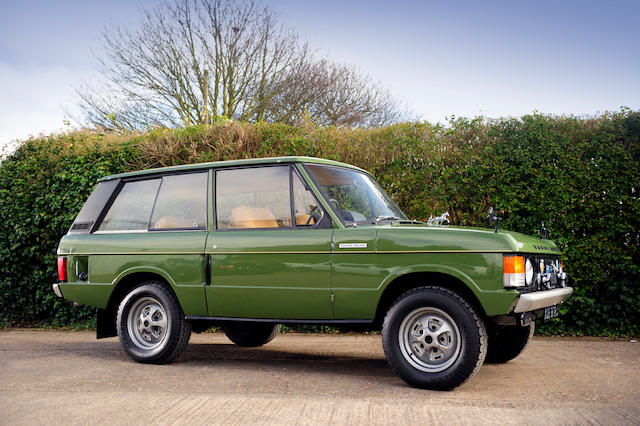 1971 Range Rover Three-Door Estate