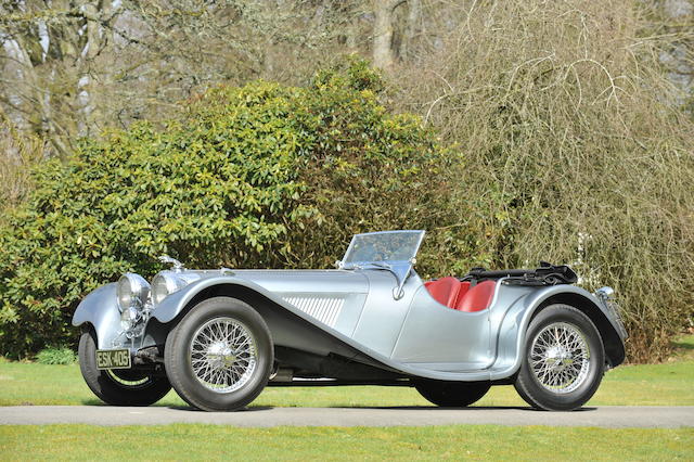 1936 SS100 Jaguar 2½ litre (see below) Roadster