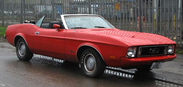 1973 Ford Mustang Mach 1 Convertible