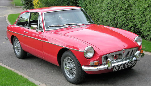 1966 MGB GT Coupé