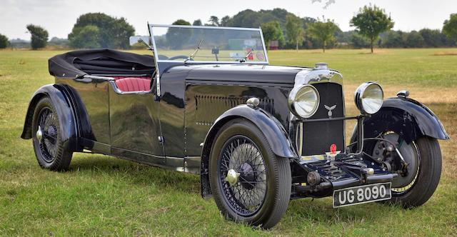 1934 Aston Martin 12/50hp '2nd Series' Long-chassis Standard Tourer