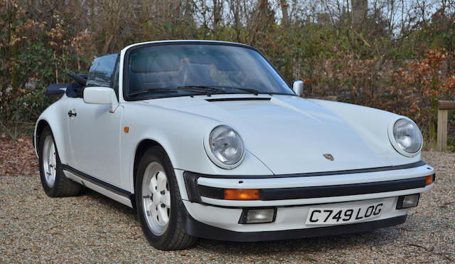 1986 Porsche 911 Carrera 3.2-Litre Cabriolet