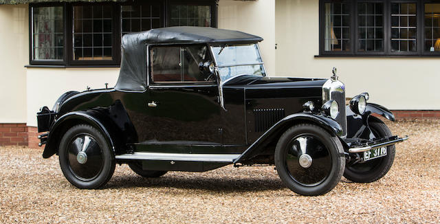 1928 Riley 9hp 'Mark I' Drophead Coupé