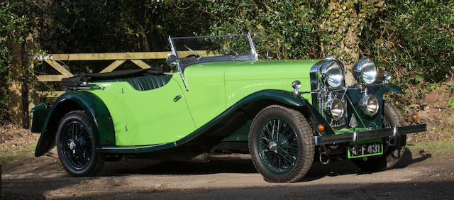 1933 Talbot AV105 Alpine Speed Model