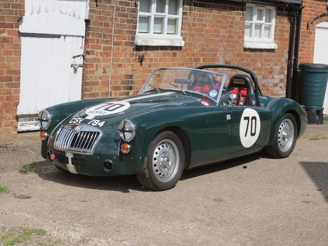 1959 MGA Twin Cam Competition Roadster