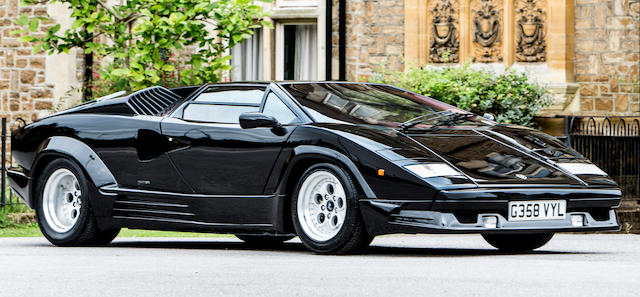 1990 Lamborghini Countach 25th Anniversary Coupé