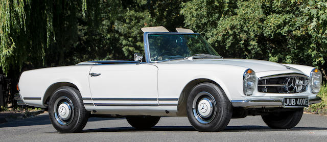 1967 Mercedes-Benz 230 SL Convertible with Hardtop