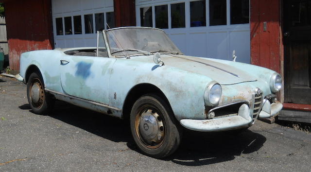 1959 Alfa Romeo Giulietta Spyder