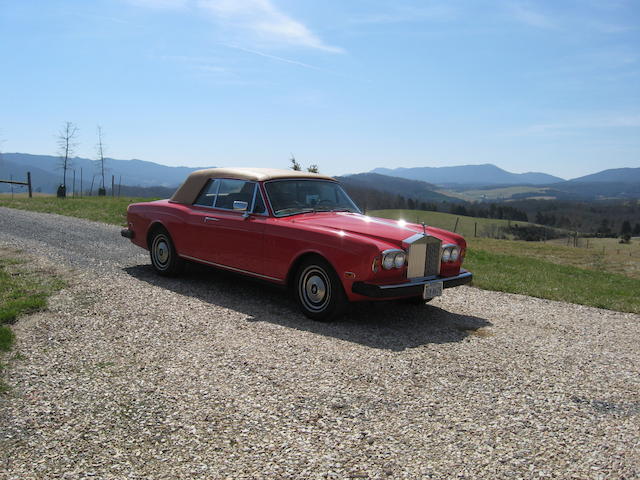 1984 Rolls-Royce Corniche II Convertible