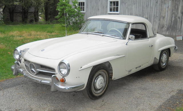 1962 Mercedes-Benz 190SL Convertible Roadster with Hardtop