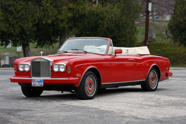 1986 Rolls-Royce Corniche II Convertible