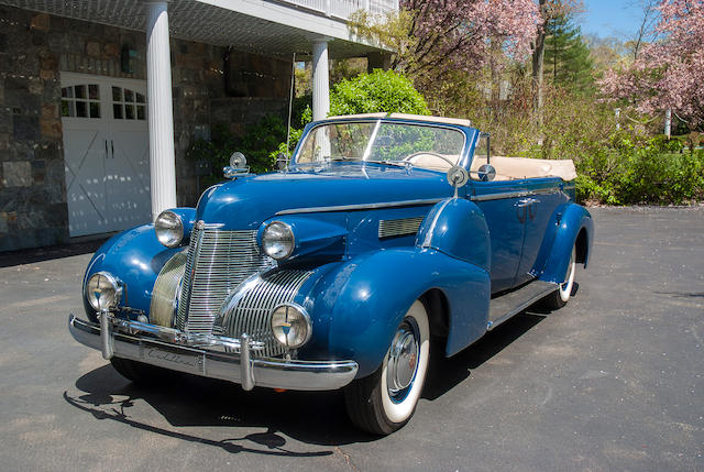 1939 Cadillac Series 75 Convertible Sedan