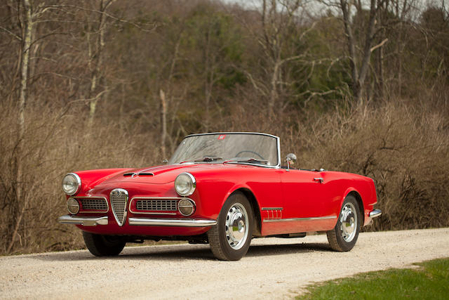 1959 Alfa Romeo 2000 Touring Spyder