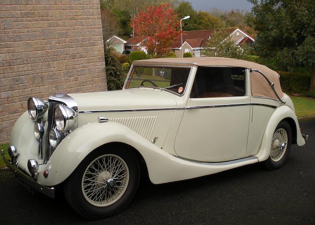 1939 SS Jaguar 1½-Litre Drophead Coupé