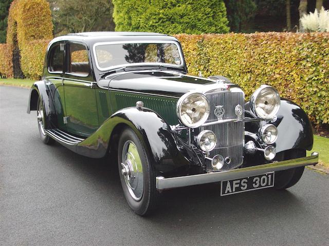 1936 Alvis 3 ½ litre Four Door Sports Coupé