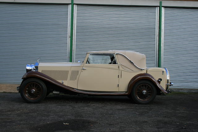 1934 Rolls-Royce 20/25hp Three-Position Owen Sedanca Coupé