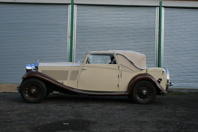 1934 Rolls-Royce 20/25hp Three-Position Owen Sedanca Coupé