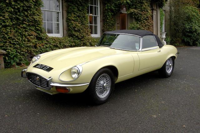 1974 Jaguar E-Type Series III V12 Roadster