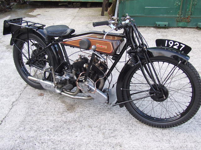 1927 James 3½hp Model 12 Sports Twin