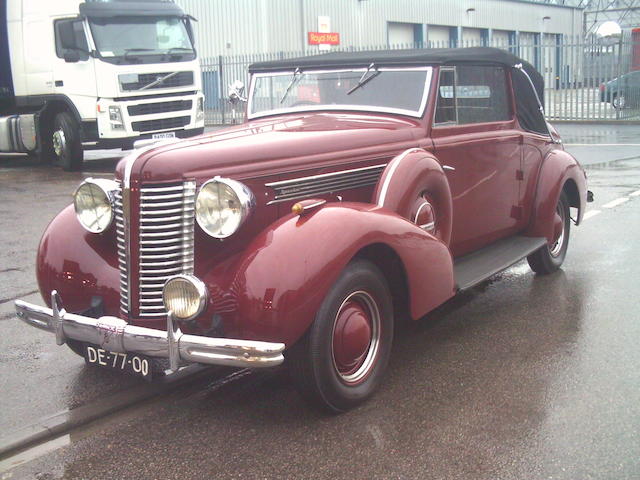 1938 Buick Special Series 40 Albemarle Drophead Coupé