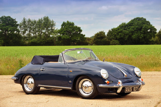 1962 Porsche 356B 1600 Cabriolet