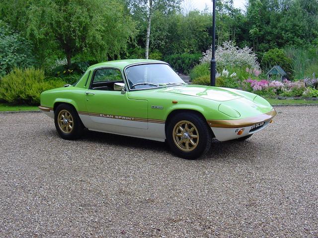 1972 Lotus Elan S4 Sprint Drophead Coupé