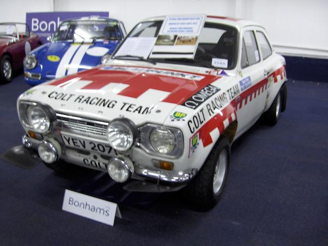 1973 Porsche Escort Mk1 RS1600 Rally Car