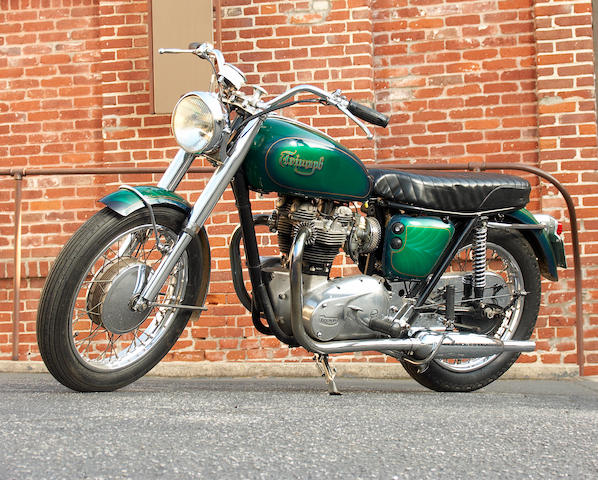 c. 1964 Triumph 650cc TR6 Trophy