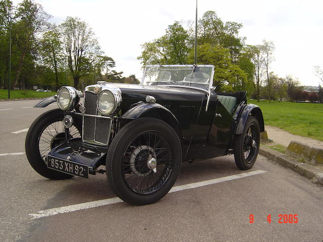 1932 MG Midget J2 Sports