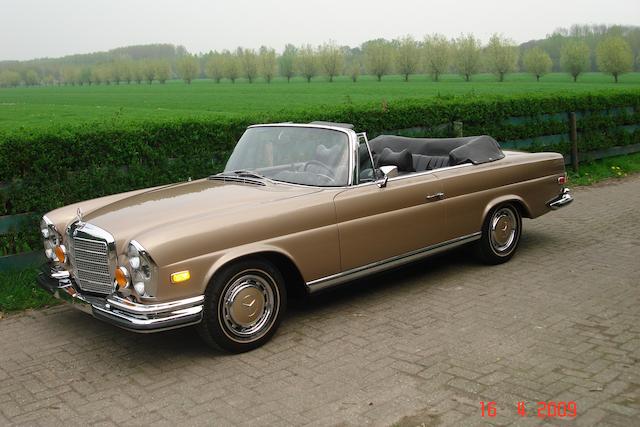 1971 Mercedes 280 S.E 3.5 Cabriolet