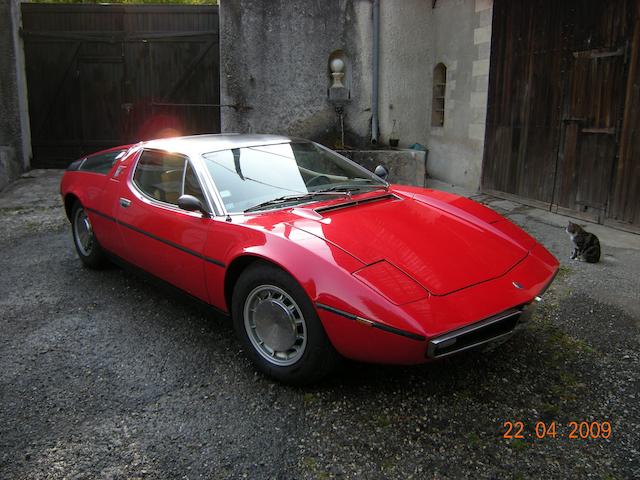 1973 Maserati Bora 4.7-litre Coupé