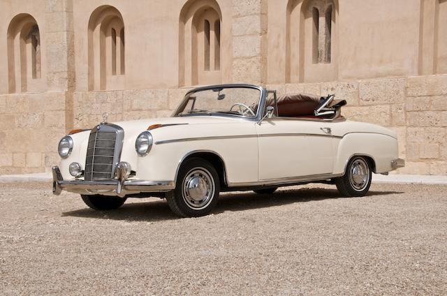 1960 Mercedes-Benz 220SE 'Ponton' Cabriolet