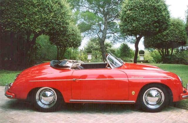 1956 Porsche 356A 1600 Speedster