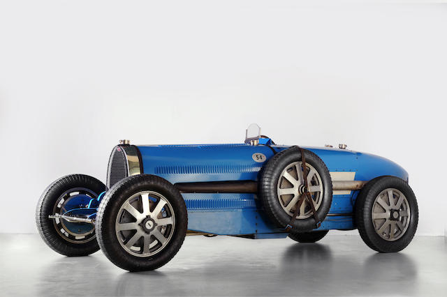 1931 BUGATTI TYPE 54 Grand Prix « usine » 4.9 litres à compresseur 1931