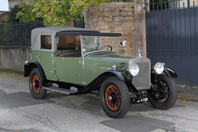 1927 Delage DI Coupé Chauffeur