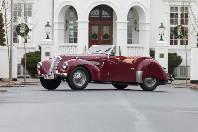 C. 1949 Lea-Francis  14 HP Sports roadster