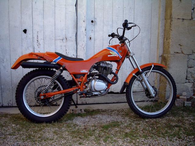 1980 Honda RS 200 TS Trials Motorcycle