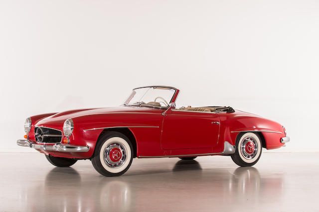 1958  Mercedes-Benz   190SL cabriolet