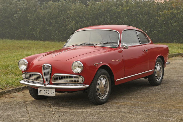 1960 Alfa Romeo Giulietta Sprint Veloce coupé