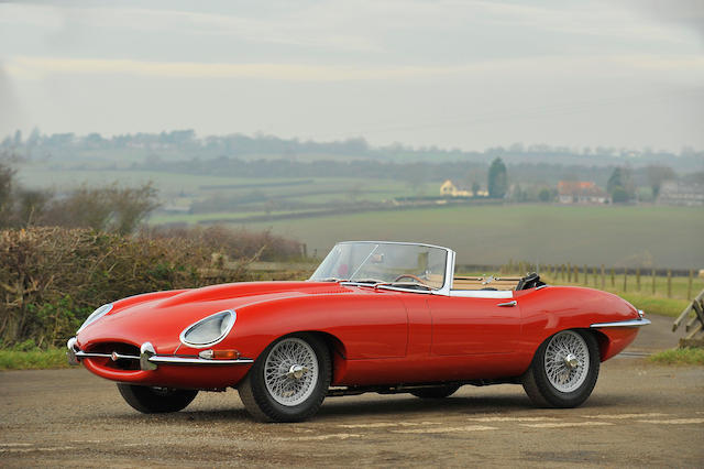 1961 Jaguar  Type E série 1 Roadster 'plancher plat'