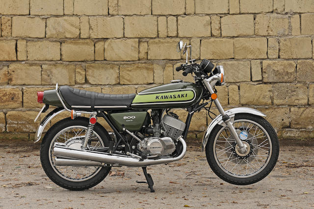 1975 Kawasaki 498cc Mach III H1