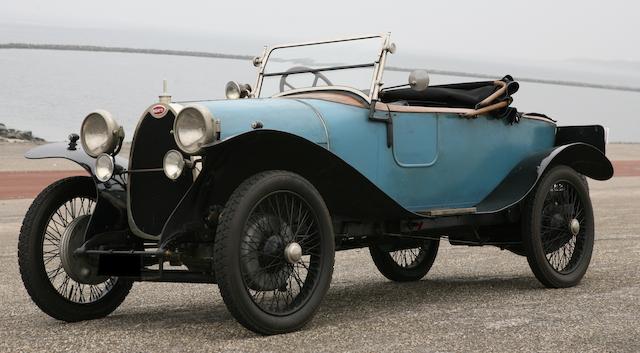 Bugatti Type 27 Brescia torpédo 1923