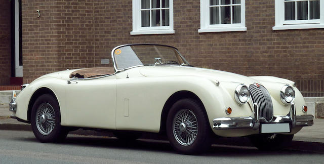 Jaguar XK150SE 3,4 litres roadster 1958