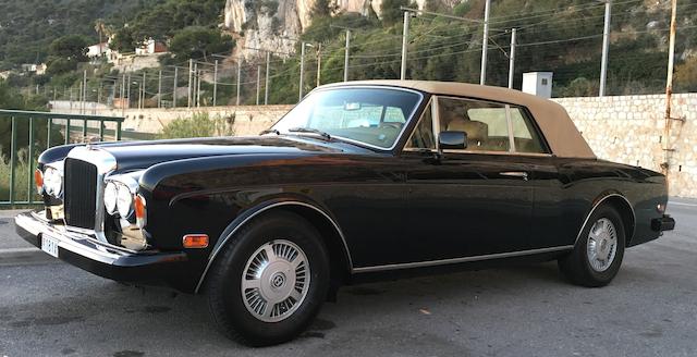 Bentley Continental cabriolet 1987